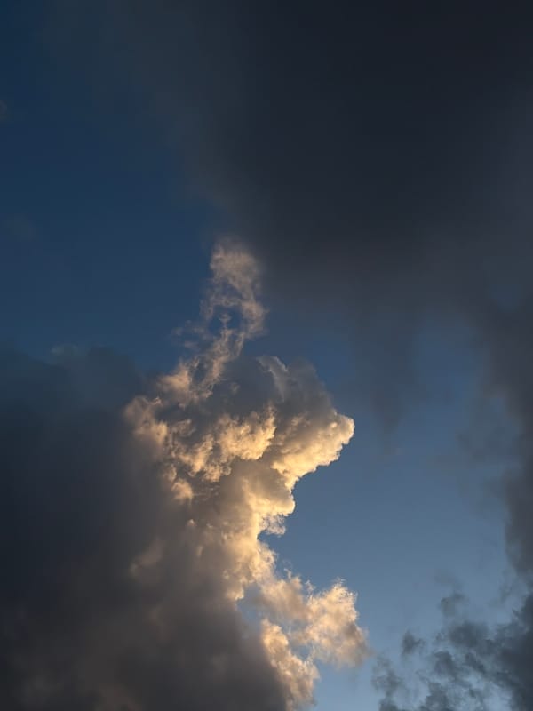 Witness documents dramatic storm clouds over Budva, Montenegro
