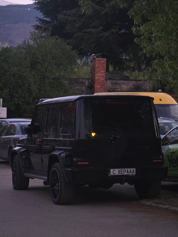 Ordinary Friday evening moments documented across Sofia, Bulgaria