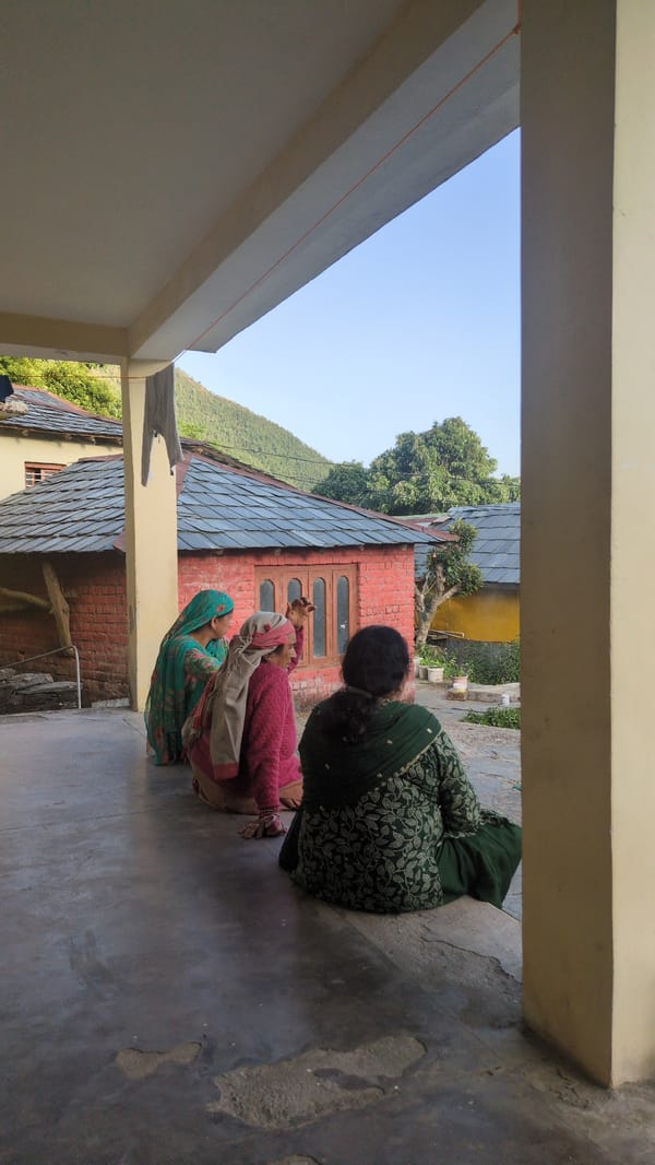 Daily life moments captured in Haini, India