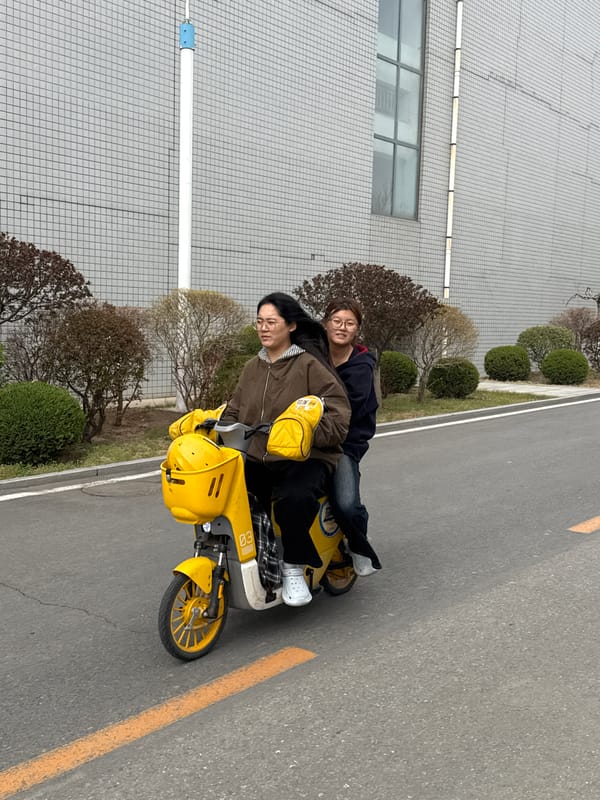 Daily street life documented in Zhongtun, China