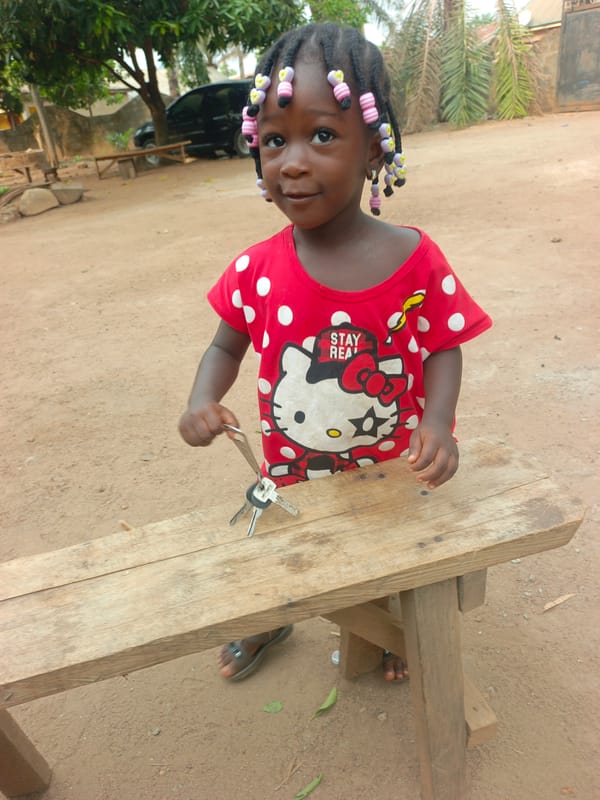 Family domestic life captured in Akwanga, Nigeria morning scene