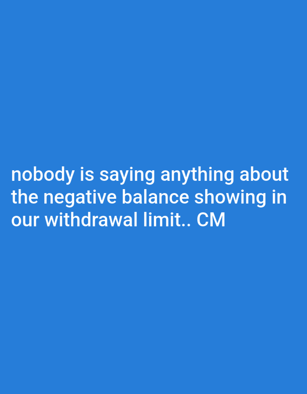 Social media post about negative balance concerns in Jos