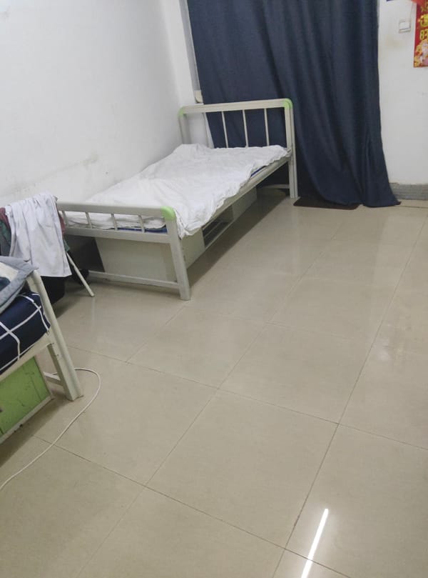 Student documents dormitory life in Chongqing tech zone