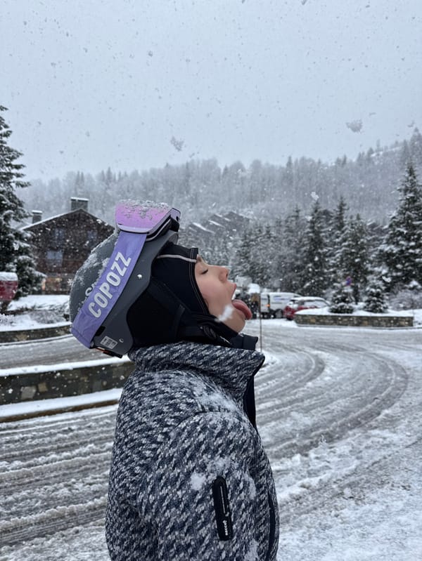 Winter recreation continues amid heavy snowfall in French Alps