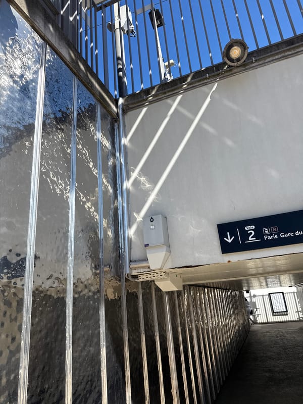 Morning snapshots document ordinary life in Domont, France