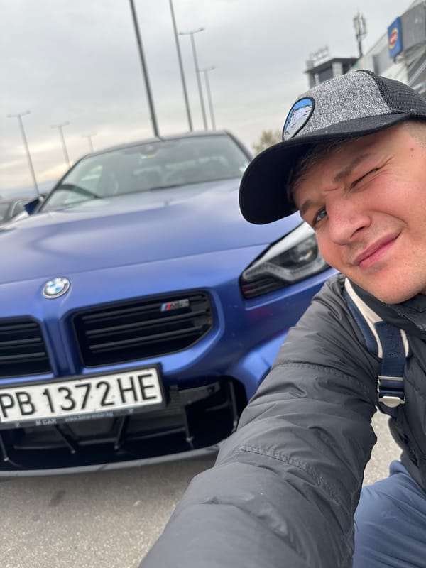 Luxury cars spotted at Plovdiv retail park parking lot