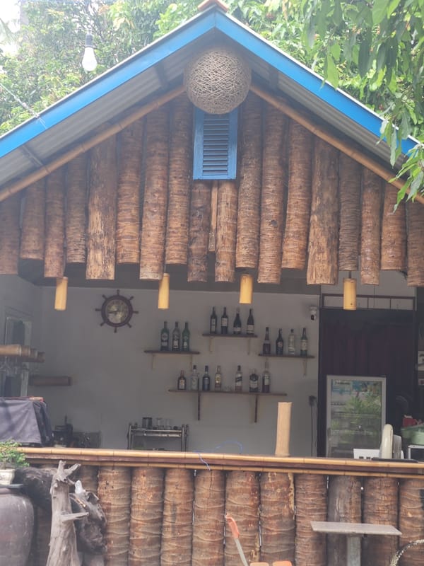 Lazy afternoon at a rustic garden home in Phu Thuy Ward