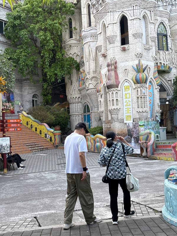 Morning activity captured at Rainbow Family Village tourist attraction