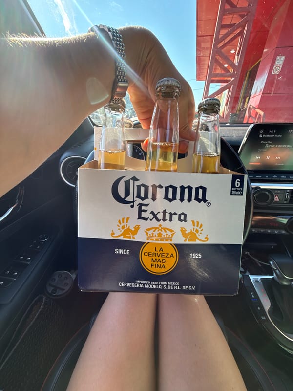 Sunny afternoon hangout in Chaikovsky with Coronas and selfies