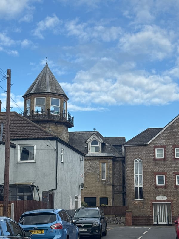 Street architecture captured in Gorleston-on-Sea