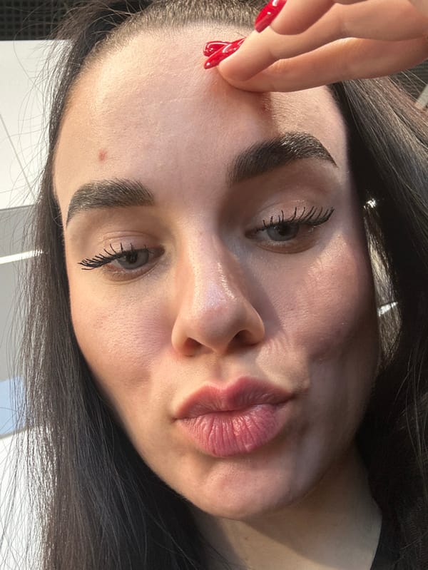 Woman documents workday moments at Saint Petersburg car dealership