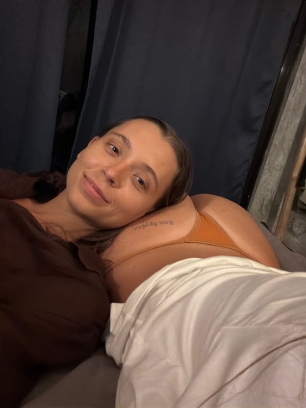 Woman takes selfie, daily ritual hashtag captured in General Luna