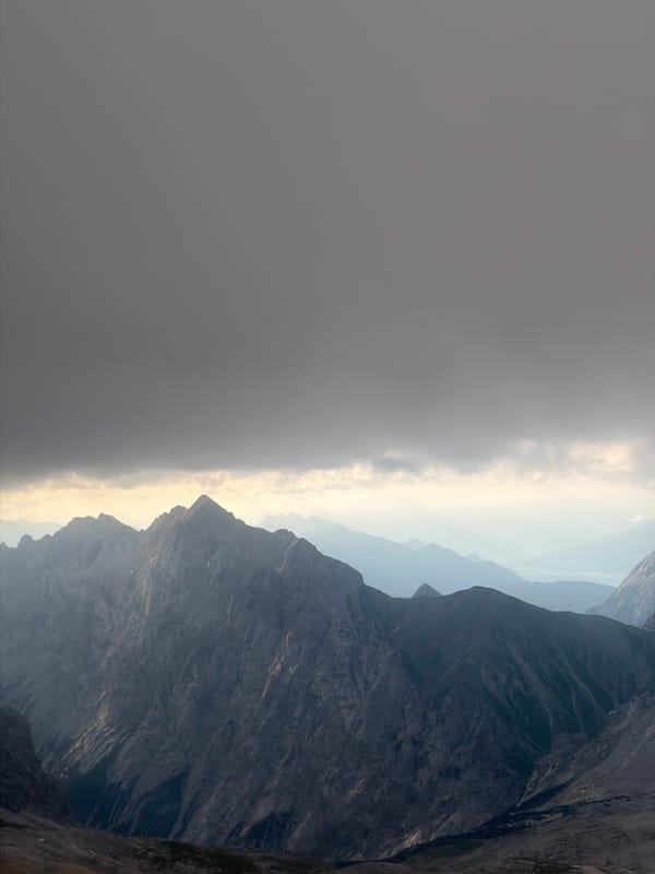 High-altitude alpine stop at Sonnenkar, Garmisch-Partenkirchen