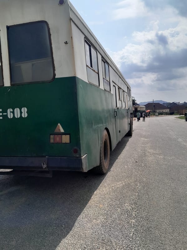 Street-level infrastructure and housing in Dam Camp, Nigeria
