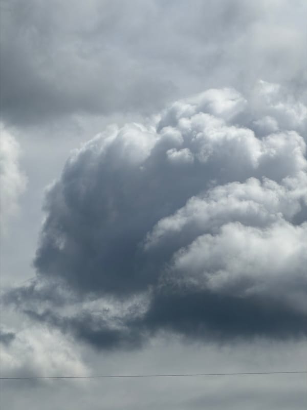 Dramatic cloud formations observed over Luxembourg city