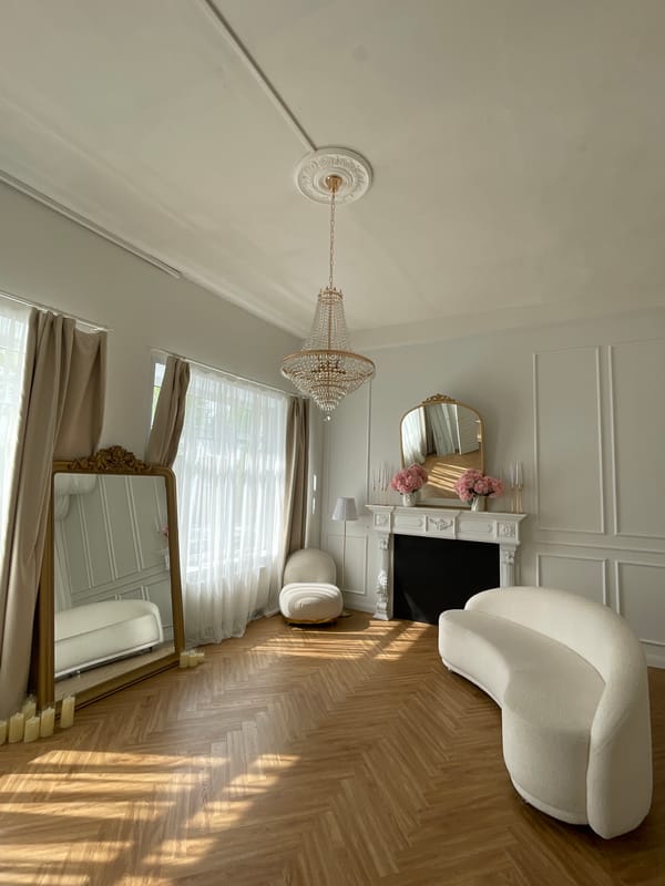 Photo shoot documented at luxury interior space in Kazan