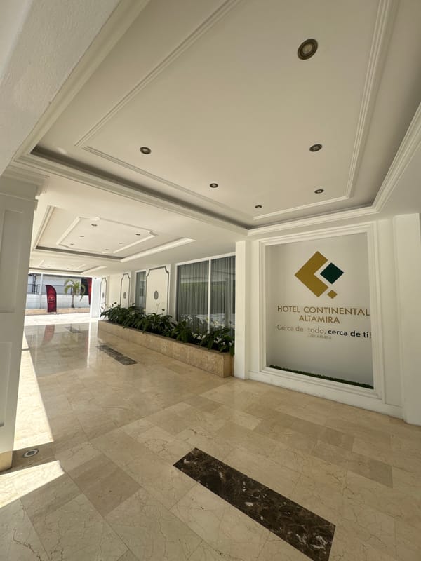Urban scenes documented across Caracas hotel and plaza areas