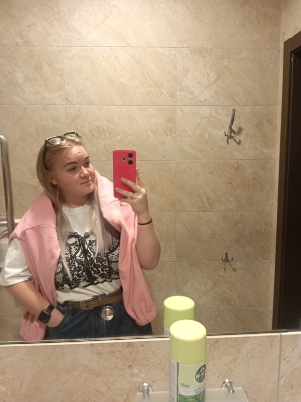 Ordinary moments captured in Chaikovsky: bathroom selfie, gas station view