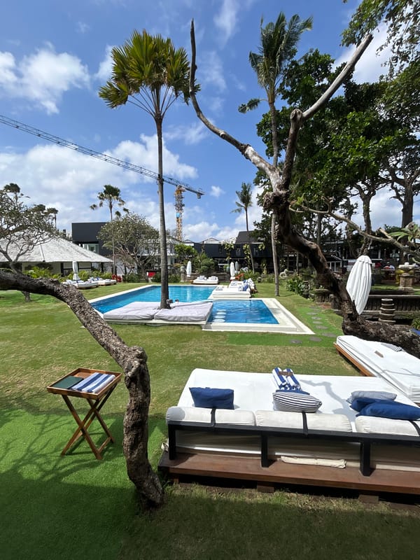 Inside a quirky, art-filled resort in North Kuta, Bali