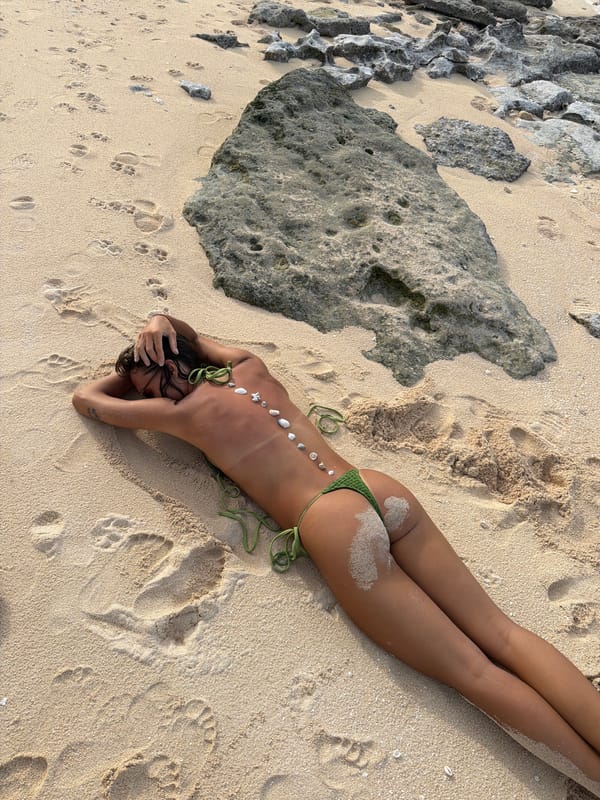 Beach day captured in General Luna, Philippines