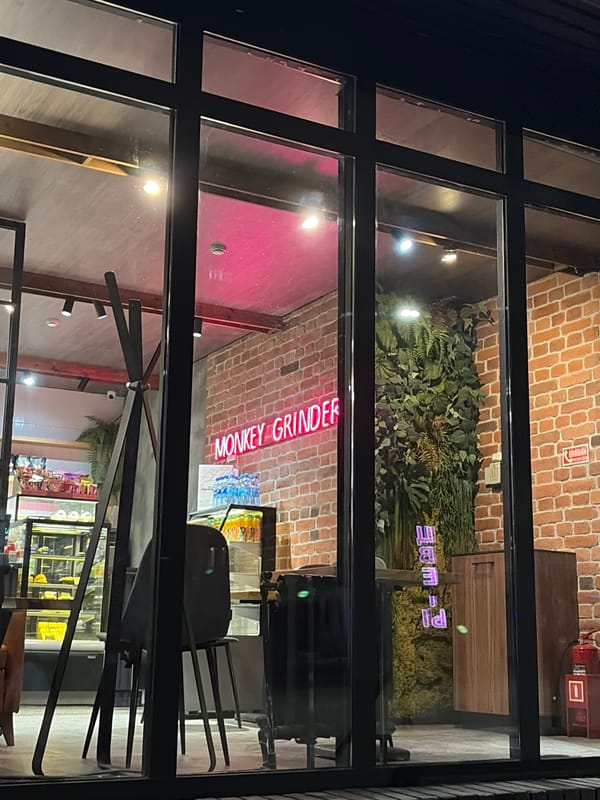 Evening street scenes captured across Perm, Russia storefronts and residences