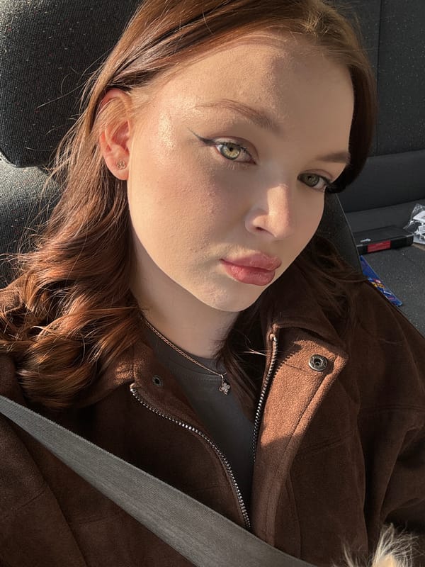 Woman takes mirror selfies with iPhone in Yekaterinburg