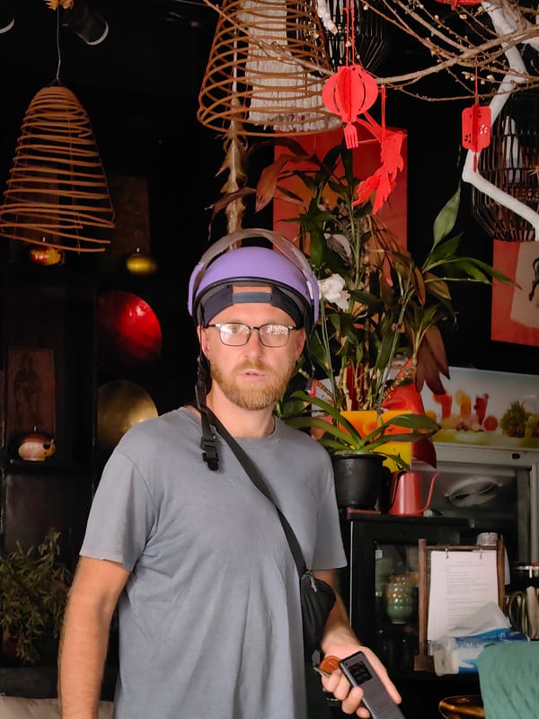 Morning scenes documented across two Vietnamese wards show street life