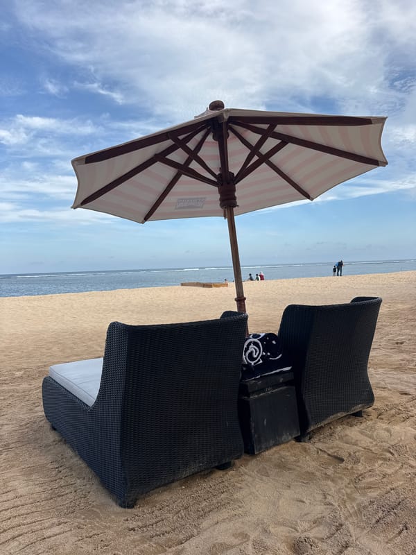 Early Morning Resort Life Observed in Kuta Selatan