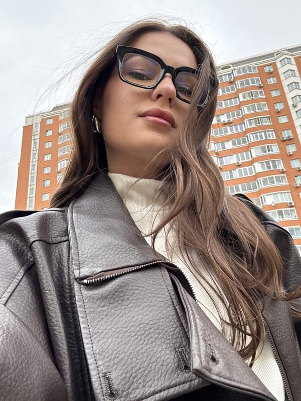 Woman photographed at Vnukovo subway station and outdoors