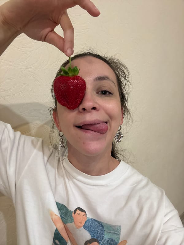 Playful strawberry photos captured in Kazan social gathering