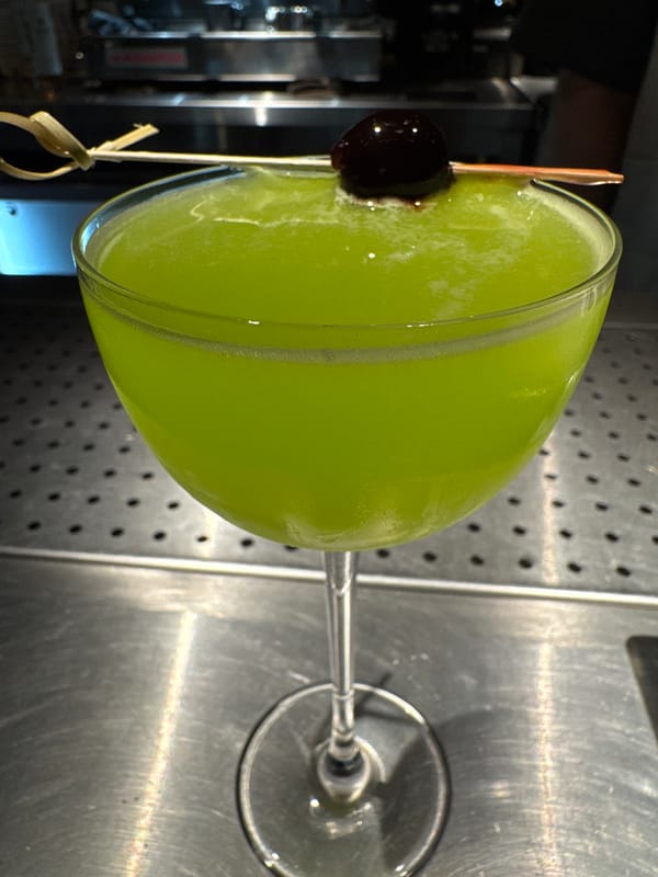 Evening cocktail service documented at Yerevan establishment