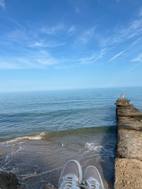 Coastal drive and tree climbing documented in Varna, Bulgaria