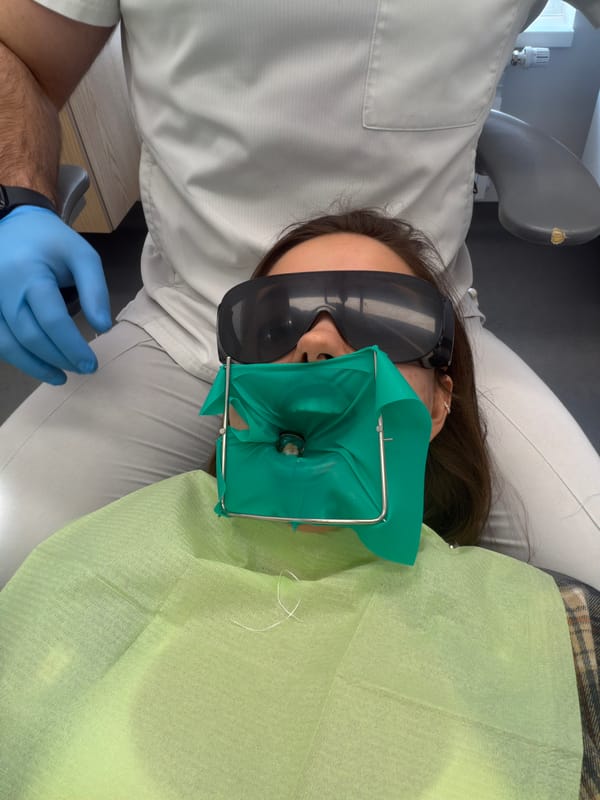 Dental procedure documented at Krasnoyarsk clinic