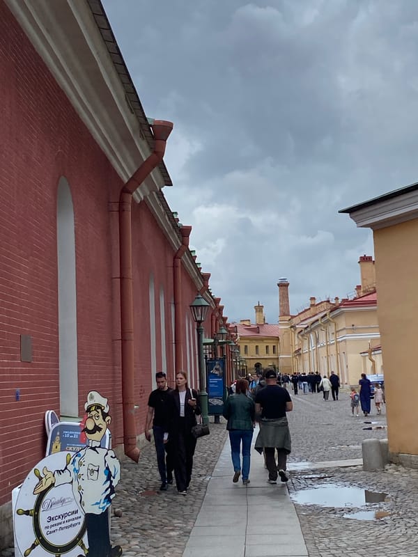 Morning visit to Peter and Paul Fortress, Saint Petersburg