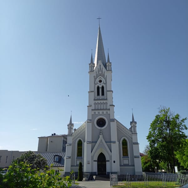 Church of Holy Trinity documented in Volozhin, Belarus