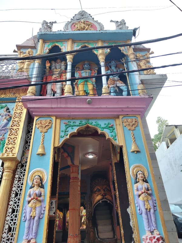 Daily life documented in Bhagsu, India hillside town