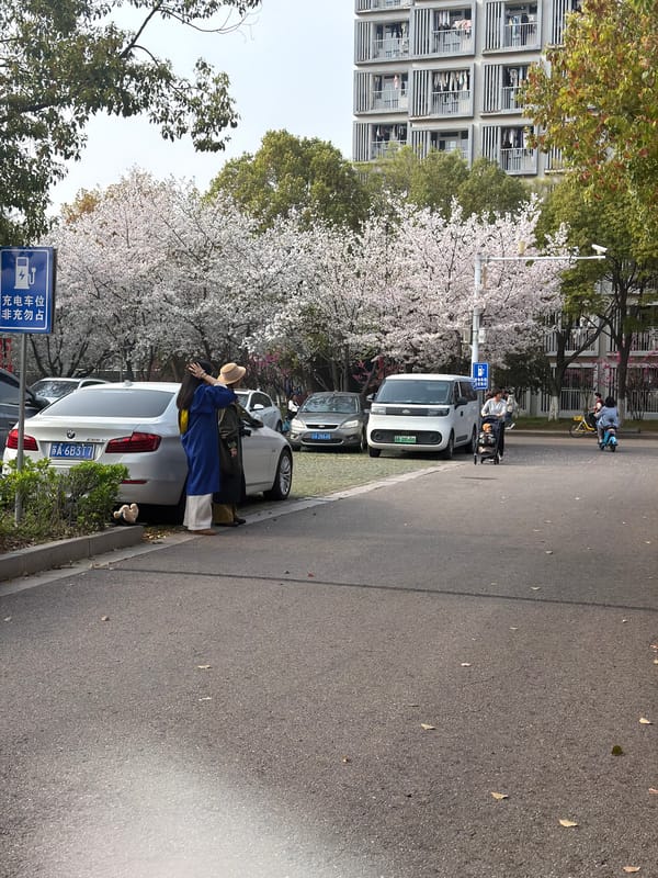 Morning street scenes captured in Jiangning District, China