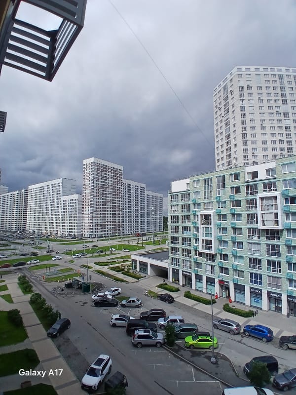 Morning moments: Yekaterinburg resident shares apartment views, cat companionship