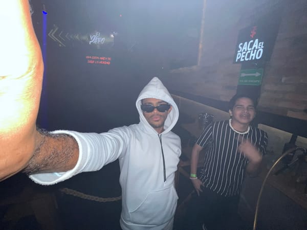 Night out at El Patio club in Porlamar captured