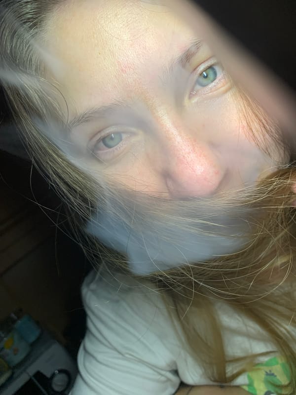 Close-up self-portrait series, indoors in Chaikovsky