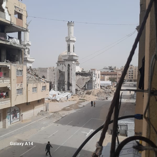 Daily life continues amid destruction in Khan Yunis