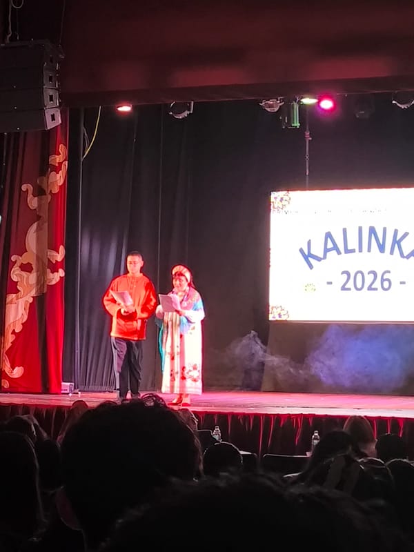 Cultural performance with Russian Embassy presence held in La Paz