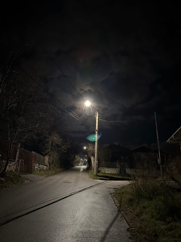 Cloudy moonlit night scenes documented across Velingrad, Bulgaria