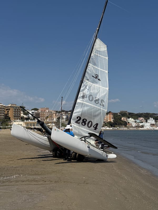 Spring afternoon beach activities captured across Anzio coastline