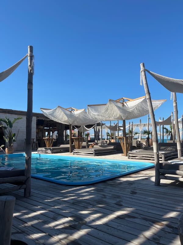 Afternoon leisure time documented at Sozopol beach resort
