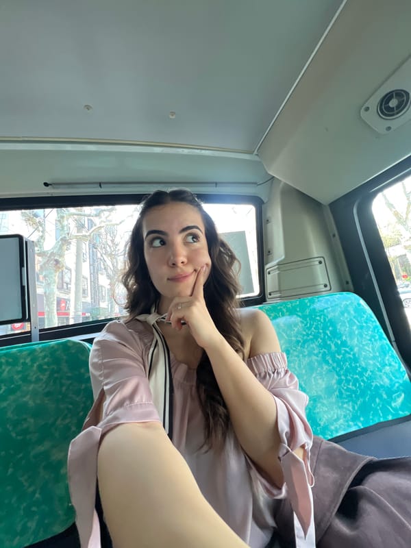 Woman rides Seoul city bus during morning commute