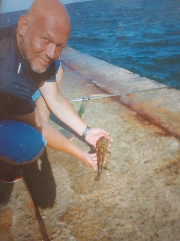 A full fishing day: catch, gear, and a proper meal