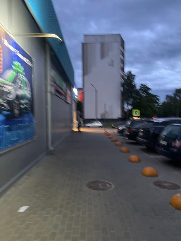 Evening scenes around Svietlahorsk, Belarus