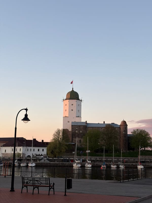 Vyborg Castle and cityscape documented by independent witnesses