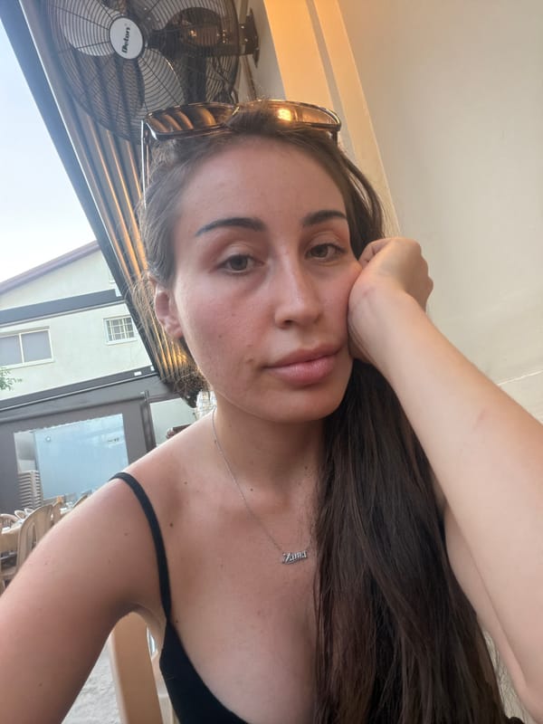 Afternoon hangout in Kiti, Cyprus, with drinks and selfies